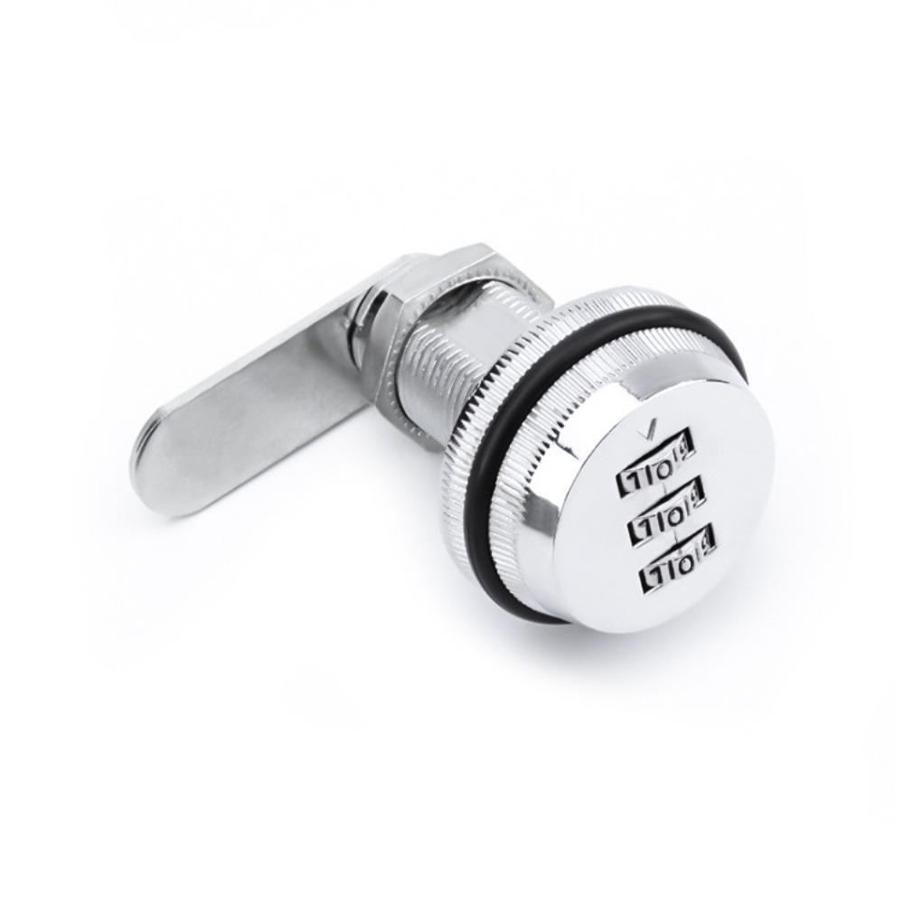 3-Digit Password Cabinet Lock Zinc Zinc Zinc Alloy File Drawer Locks Password Coded Lock  Secure Files 20mm for 5-12mm-Style 5