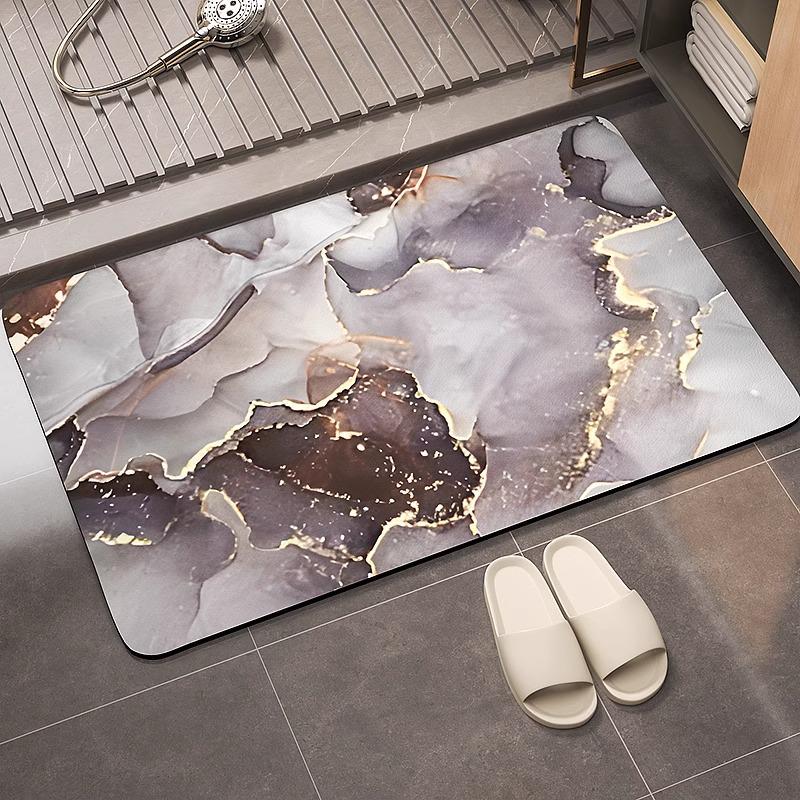 

Диатомовая земля Нескользящий коврик для ванной двери 50x80cm