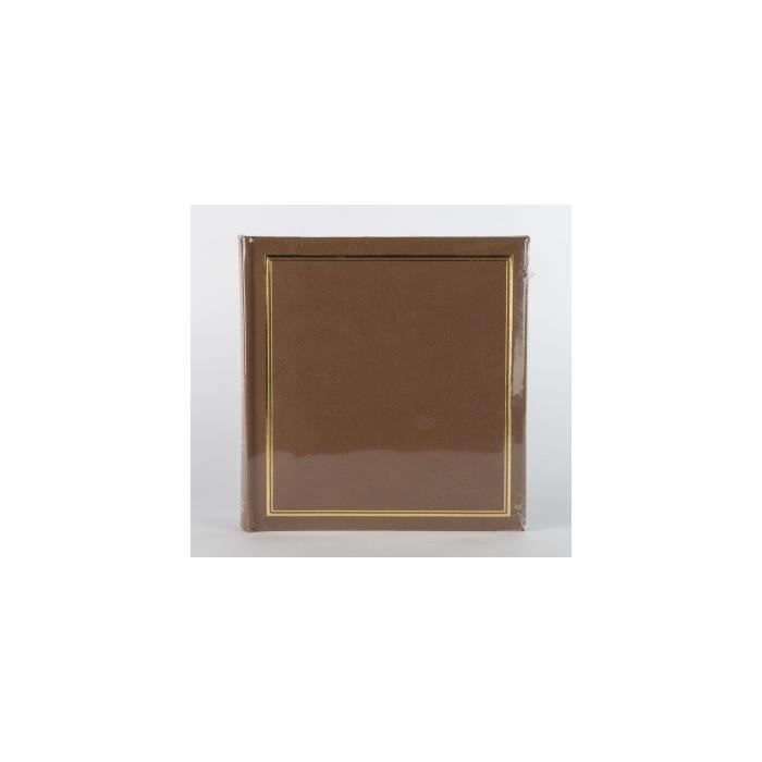 Album photo - Marron - 200 photos - 10 x 15 cm - Mixte - Adulte