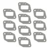 10Pcs Intake Pipe Gasket for 40-5 44-5, Grass Trimmer Brush Cutter Replacement Parts Garden Tool Accessories