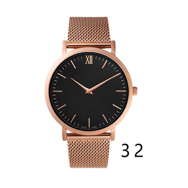 Hew Itt Simple British Lar Sson Stainless Steel Mesh Strap Jen-Nincs Watch 766B