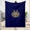 Inter Milan Blanket Durable Comfort Great For Office Chair Picnics Couch Four Seasons Multipurpose Modern Style Gift For Travel Home Birthdays