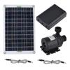 Bomba de Água Solar 50W 800L/H DC12V Bomba de Fonte de Água Solar Baixo Ruído para Jardim Família Fonte de Água