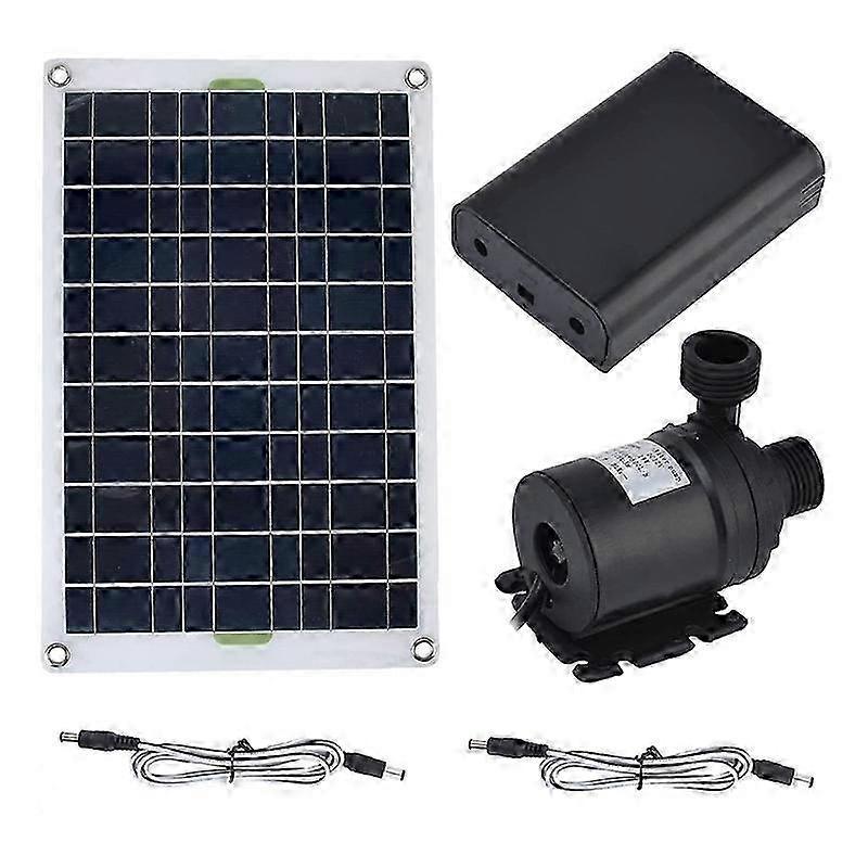 Bomba de Água Solar 50W 800L/H DC12V Bomba de Fonte de Água Solar Baixo Ruído para Jardim Família Fonte de Água