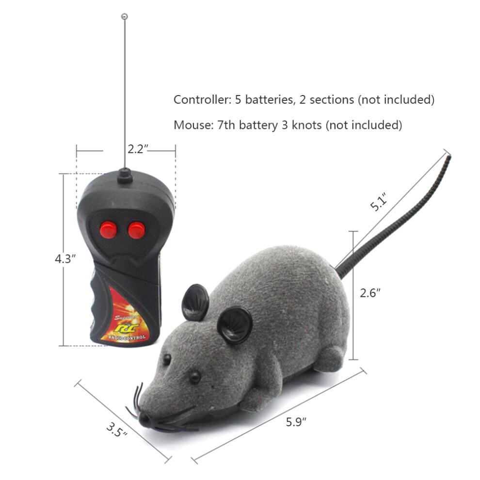 Sensor Mode Pet Toys, Rechargeable Mice Toys for Endless Fun, High-quality ABS Material Interactive Cat Toys with Realistic Appearance
