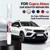 Pennarello Ripara Graffi Vernice Auto Per CUPRA Ateca 2018-2023 Accessori Riparazione Graffi Vernice Bianco Bila Argento Brillante Nero Magico