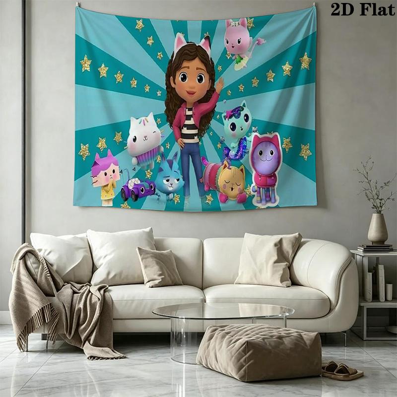 Gabby Wandkleed Esthetisch Wandkleed Bedrukt Stof Deken Decoratieve Wandkleden voor Slaapkamer Woonkamer Huisdecoratie