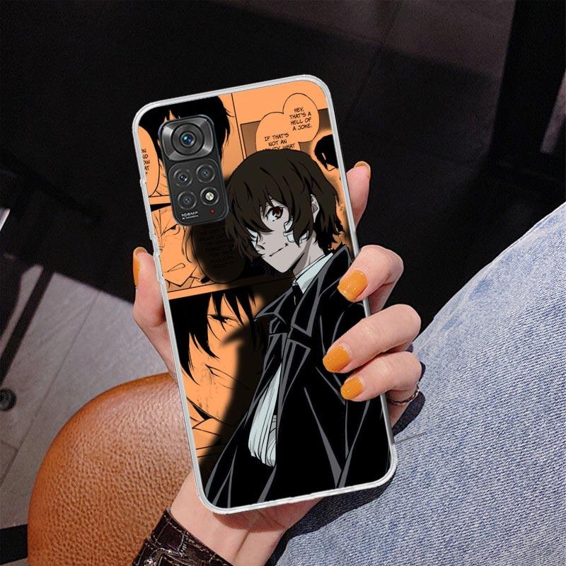 Bungo Stray Dogs Manga Phone Case For Xiaomi Redmi Note 15 14 13 12S 12 11 Pro Plus 14S 11S 11E 10 10S 11T 5G Personalized Cover
