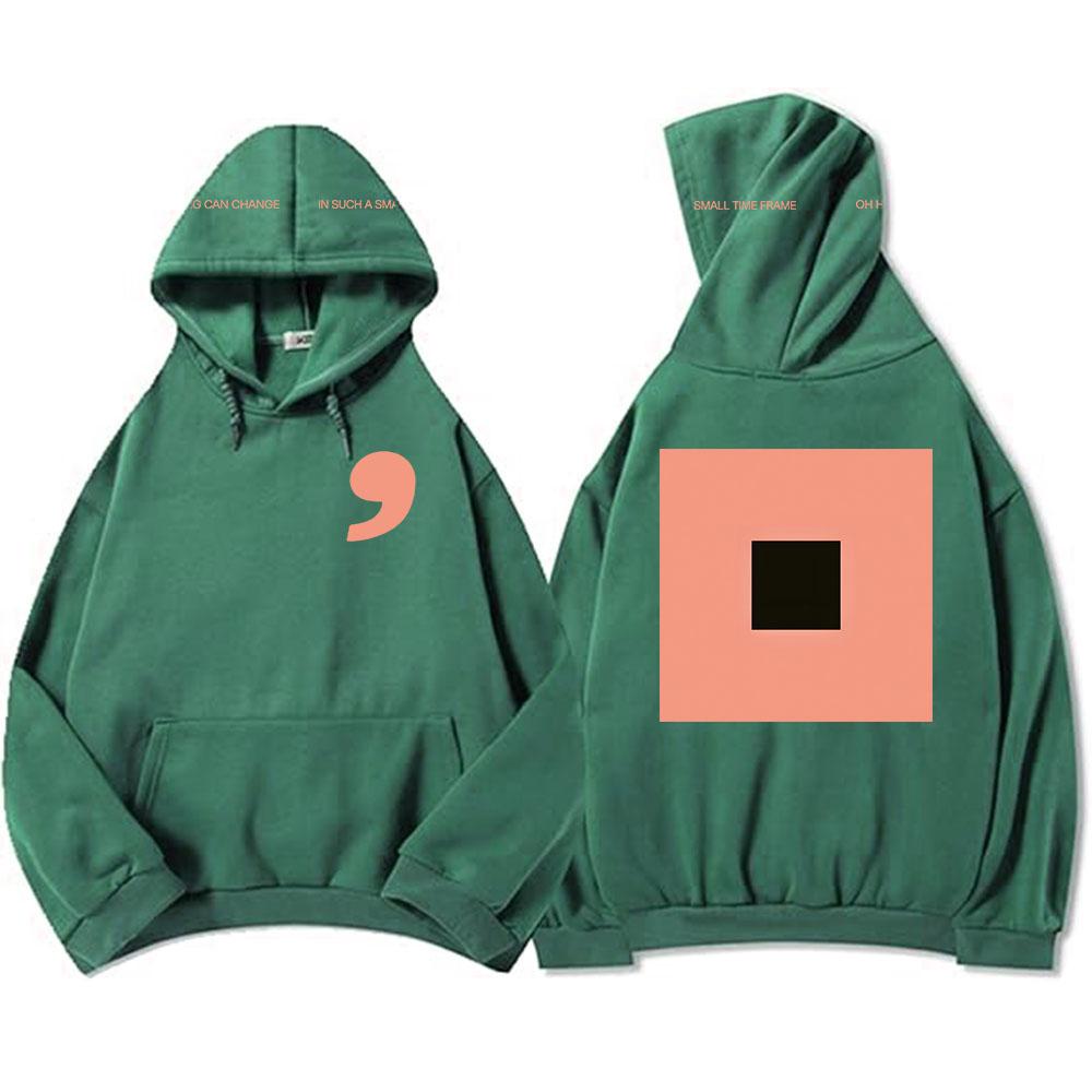 Bon Iver Sable Fable Hoodies 2025 Новый альбом Графические толстовки Уличная одежда Длинный рукав с капюшоном Пуловер Мужчины XS