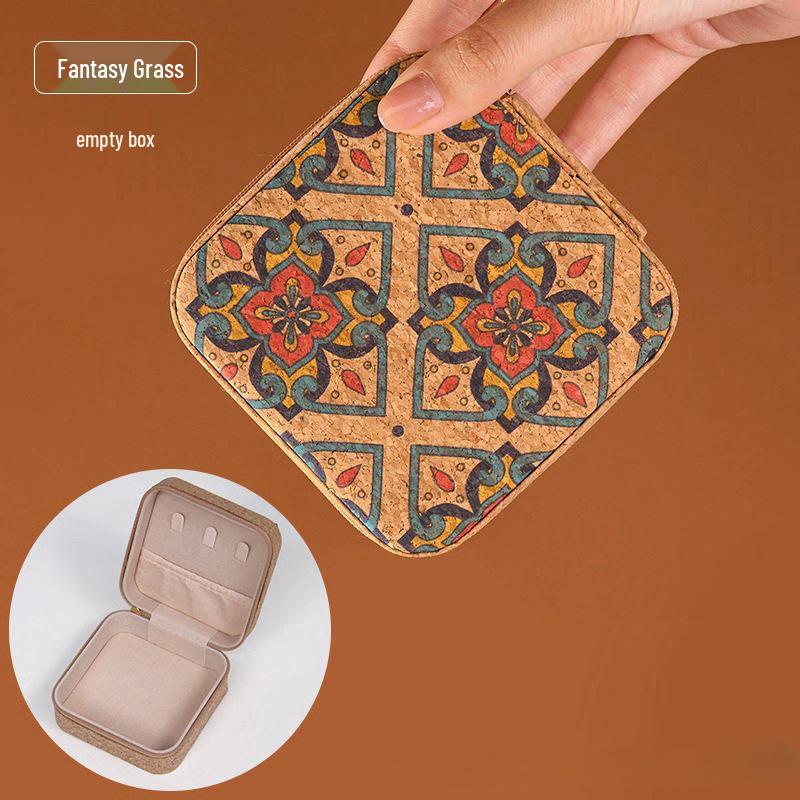 Portable Anti-Tarnish Jewelry Box for Earrings, Studs, Necklaces, Bracelets - Transparent Storage Bag