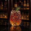 Decorative Glass Tumbler for Home Use with Floral Pattern Design Suitable for Juice and Beverage Serving Durable and Clear Glassware