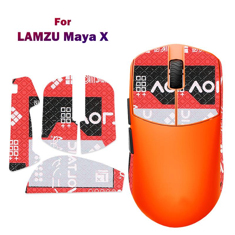 

Надтонка стрічка з високим зчепленням та ковзани (1-2 Набір) Для ігрової миші LAMZU Maya X – Потовідвідні кіберспортивні накладки 1 PCS