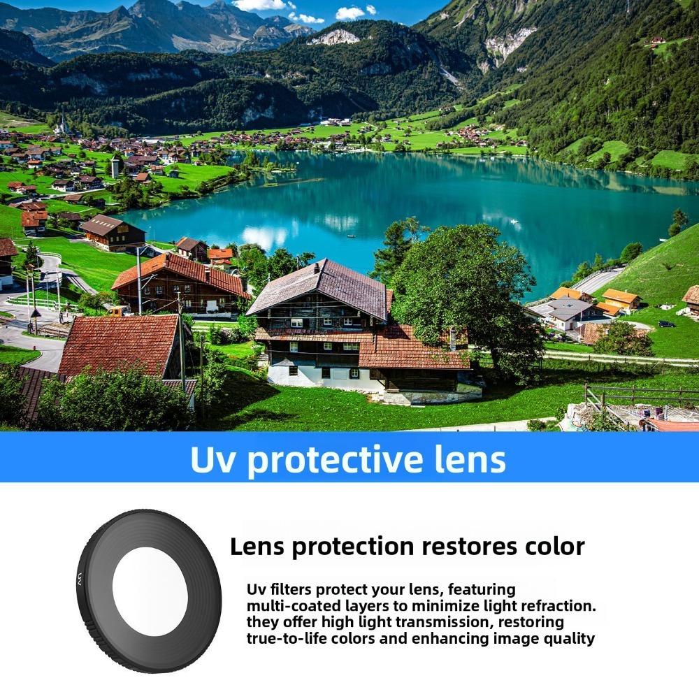 

Многослойный фильтр для камеры PL/UV/ND8 ND16 ND32 Аксессуары Фильтр для объектива для DJI OSMO Nano UV