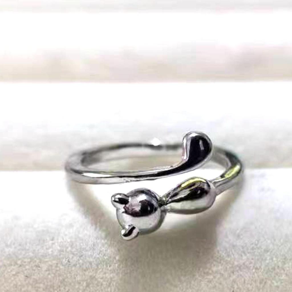 Inel Exagerat Retro Thai Argint Craniu - Design Deschis Ajustabil pentru Bărbați