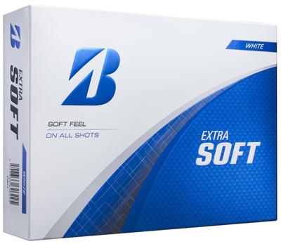 BRIDGESTONE Golf Ball EXTRA SOFT 2025 Model 12 Balls White X5WXJ