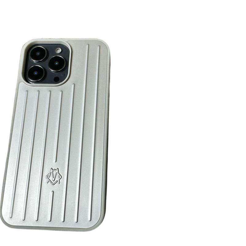 Nouvelle coque de téléphone en alliage d'aluminium pour Rimowa - Convient pour valise Apple/Noire, Couverture complète, Livraison gratuite Une pièce