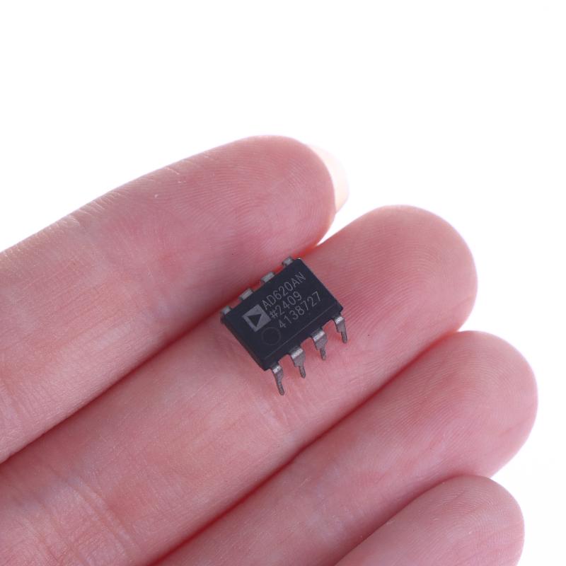 1 Piece Diy Accessories  Ad620Anz Ad620An Ad620 Dip8 Low Power Instrumentation Amplifier Electronic Components