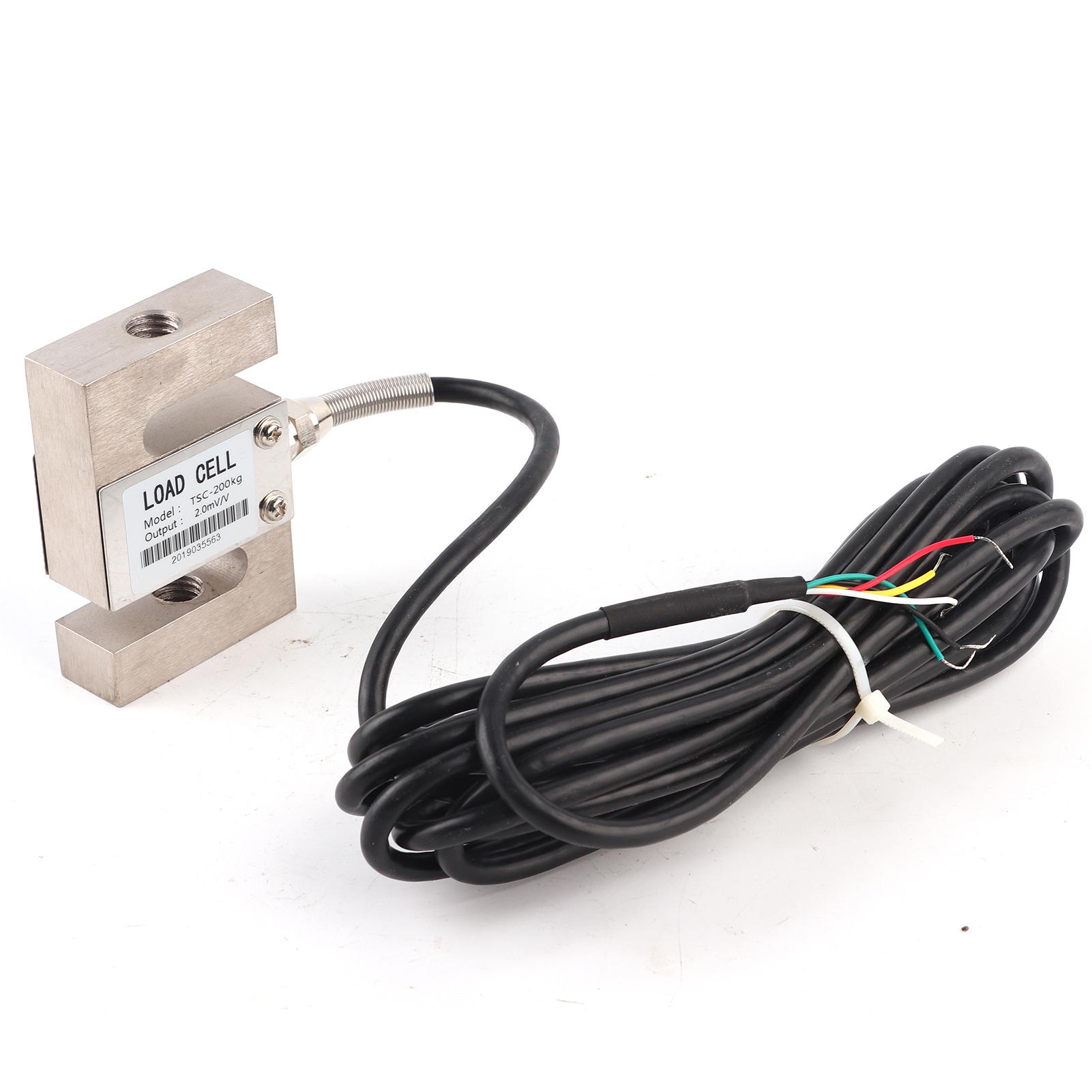 

Высокоточный S-образный тензодатчик веса с соединительным кабелем (200KG)