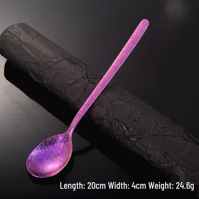 Wutuo Titanium Long-Handle Camping Spoon