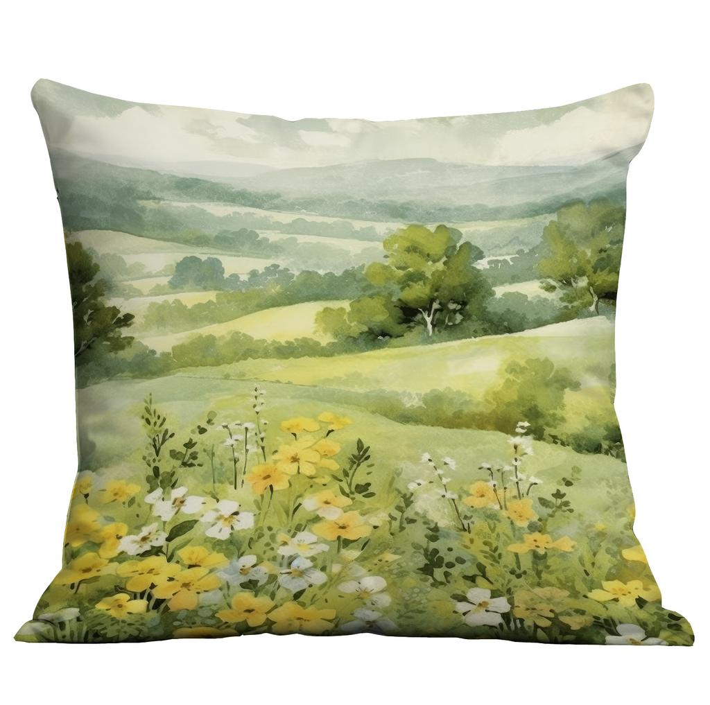 Modern Minimalistisch Pflanze Blume Kissenbezug Zuhause Wohnzimmer Sofa Nachttisch Kissenbezug Kissenbezug