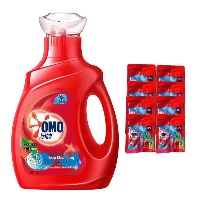 OMO Deep Clean Concentrated Laundry Detergent with Lavender & Pods