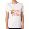 Toucan Bird Ladies Cotton T Shirt, Pure Cotton Premium Print, Durable, Leisure And Fashion. Show Off Your Love For Tropical Birds With Colorful Toucan