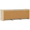 TV Cabinet 130 x 33 x 47 cm Sonoma Oak Particleboard