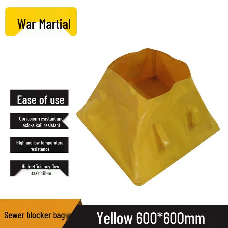 Emergency Sewer Flow Blocker Bag