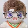 Round Frame Doll Glasses Metal Doll Accessories Creative Pets Glasses  for 20cm Dolls