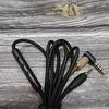 High Quality Audio Cable For Sennheiser Urbanite Headset 3.5mm To 2.5mm Plug with Microphone Braided Wire