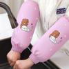 Winter Hugging Bear Stain-Resistant, Durable, Waterproof, Oil-Proof Kitchen Sleeves