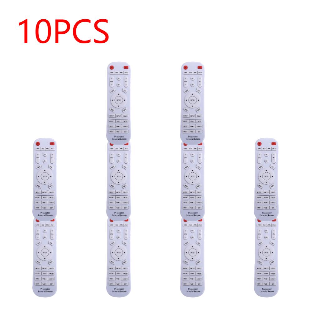 1-10PCS Universal Projector Remote Control Replacement Projector Remote Control for ThundeaL Byintek Vivicine WZATCO Projector