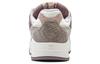 Li Ning Moon White Slip Resistant Abrasion Resistant Low top Skateboard Shoes Men's Brown White AGCS251-22