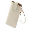 PU Leather Sunglasses Storage Bag Solid Color Hanging Sunglasses  Eyewear Accessories