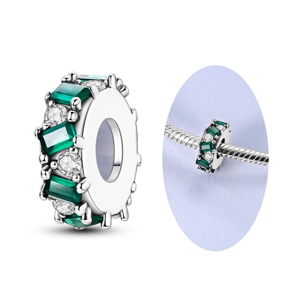 

Copper Charms Silicone Spacer Stopper Clip Charm Beads Fit Original Bracelet Diy Pendants Dangle Jewelry Gift For Woman