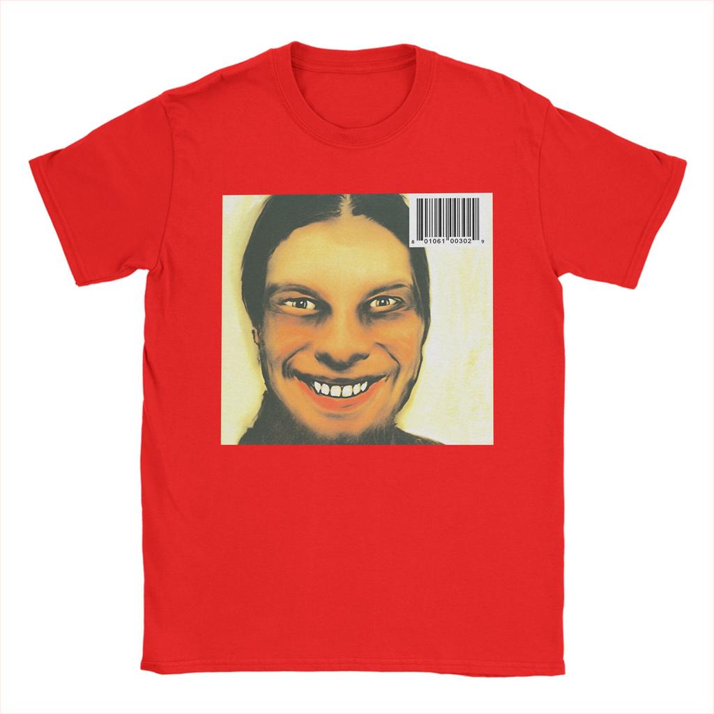 Harajuku T Shirt Summer Aphex Twin Novelty TShirts  Cotton Tshirt for Unisexs Y2K Basic Plus Size Short Sleeve Tees
