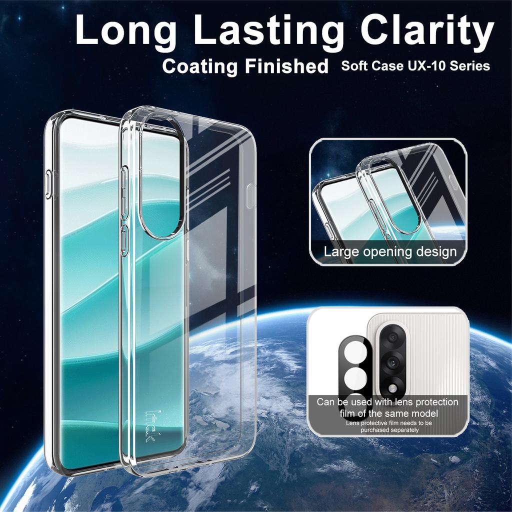IMAK UX-10 Series For OnePlus Ace 5 Ultra 5G/Nord 5 5G Clear Phone Case Soft TPU Mobile Back Cover