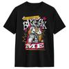 Du wirst mich nicht brechen Dungeon Crawler Carl T-Shirts Herren Reine Baumwolle Lässiges T-Shirt Rundhals T-Shirt Kurzarm Kleidung