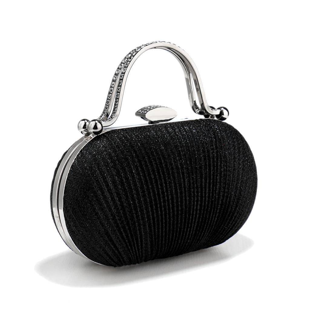 Glitter Bling Glamorous Evening Bags Mini Rhinestones Decorated Box Shaped Dinner Bags For Party Girl Women Dinner Prom Banquet