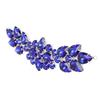 Applique Strass Verre Exquise Éblouissante Fleur Strass Verre Patch pour Vêtements Robe de Mariée