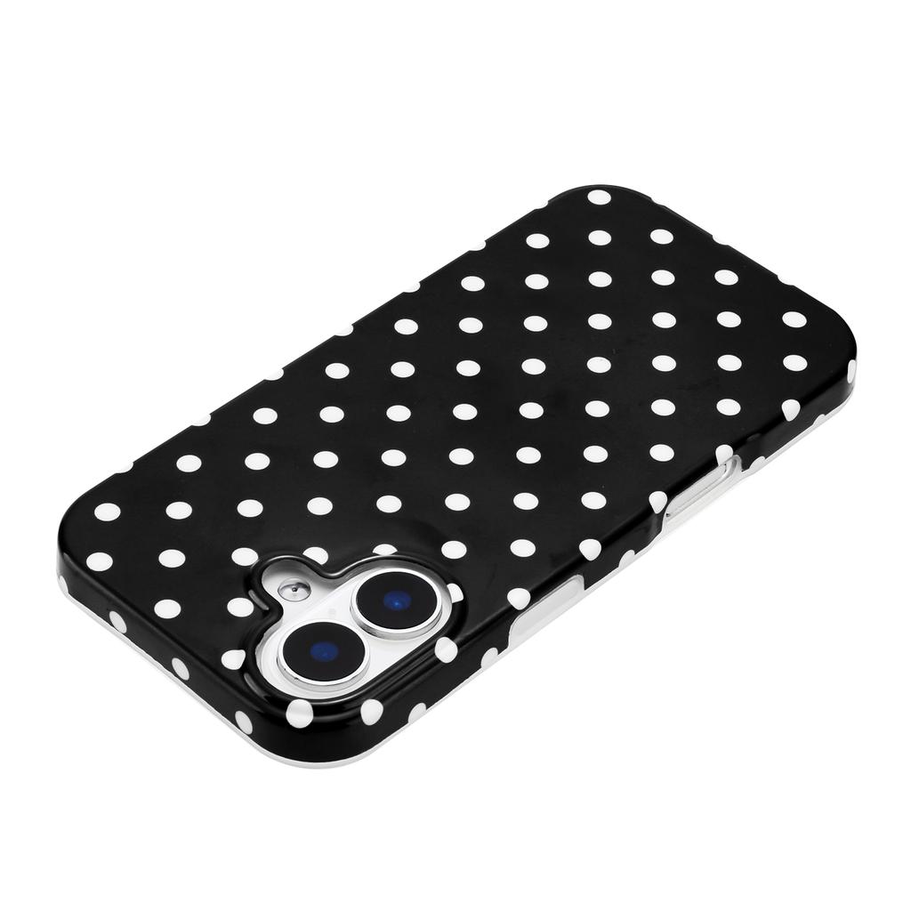 For iPhone 16 Plus Case Dot Design IMD TPU Phone Back Cover