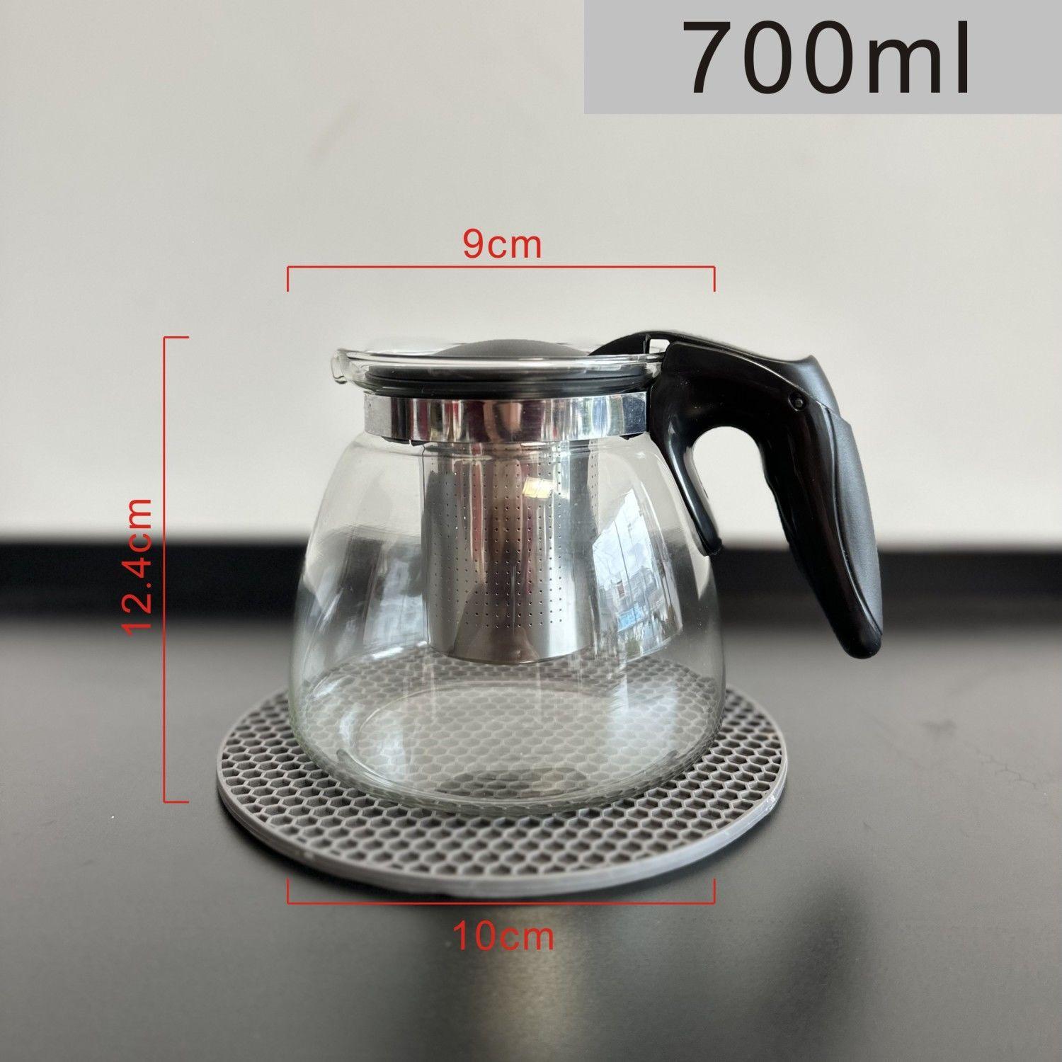 Explosion-Proof Insulated Glass Tea Brewer - High Borosilicate, Large Capacity, Universal Use