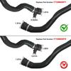 1x Upper Radiator Coolant Hose for BMW G11 G12 G30 G31 G32 G38 540i 540ix US