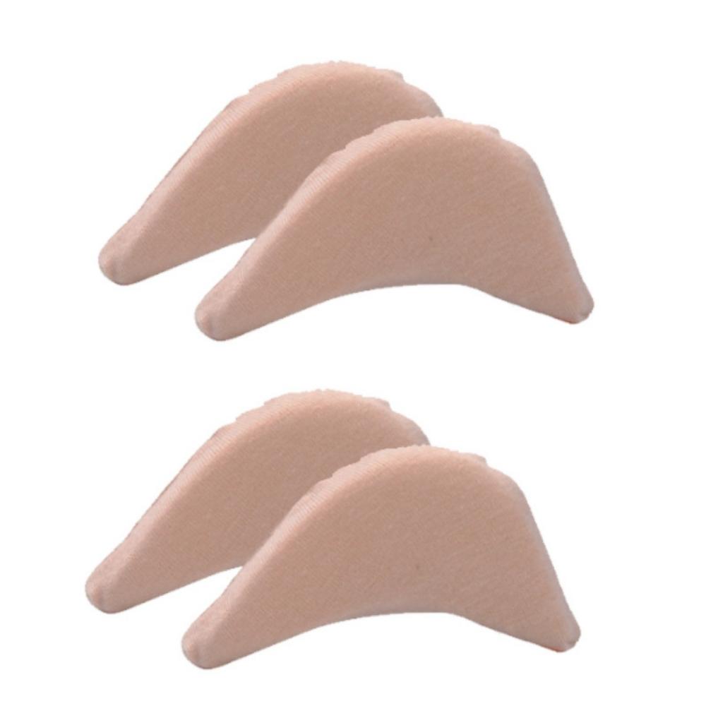 1/2Pair Toe Plug Soft Sponge Half Insoles Reusable Toe Filler Inserts Shoes Adjustable Big Foot Brace Pad Unisex Shoe Inserts