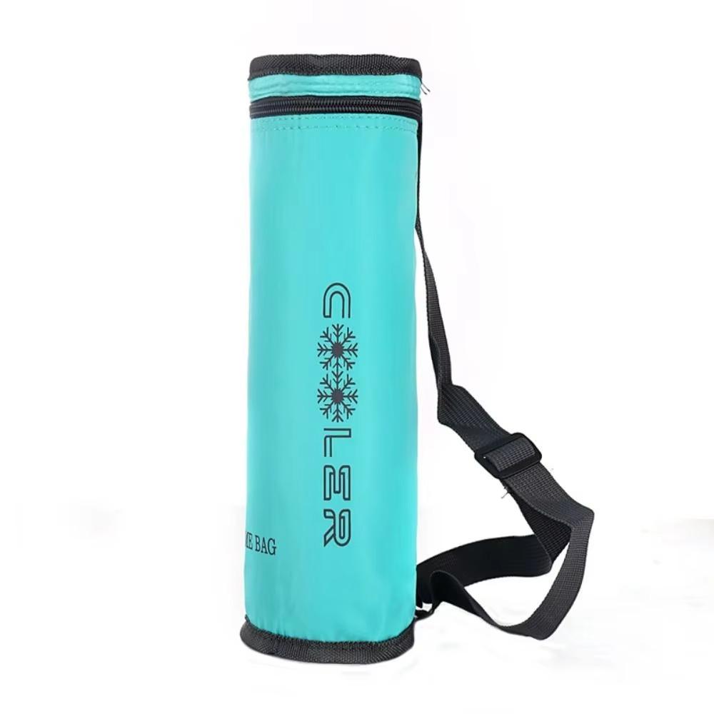 

Water Bottle Bag Waterproof Portable Thermos Bottle Cover Outdoor Sports Travel Insulated Water Bottle Heater Cooler Bag флуоресцентный зеленый
