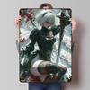 B Cyberpunk Anime Metal Poster Customized Wall Art Retro Vintage Tinplate Signs for Man Cave Decoration Home Decorations House