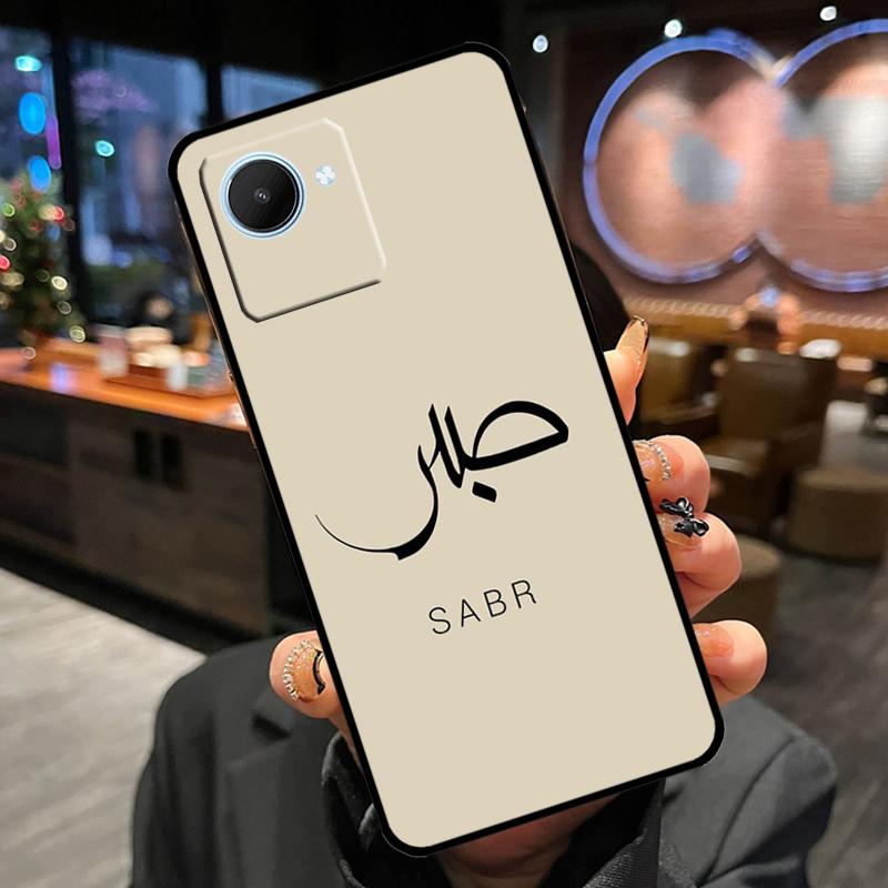 Sabr Patience Case For Realme 12 Pro Plus 11 13 14 15 GT6 GT7 Pro C55 C51 C53 C25 C63 C61 C65 C67 C71 C75