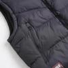 Men's Reversible Hooded Down Cotton Vest - Trendy, Loose, and Thick for Autumn/Winter