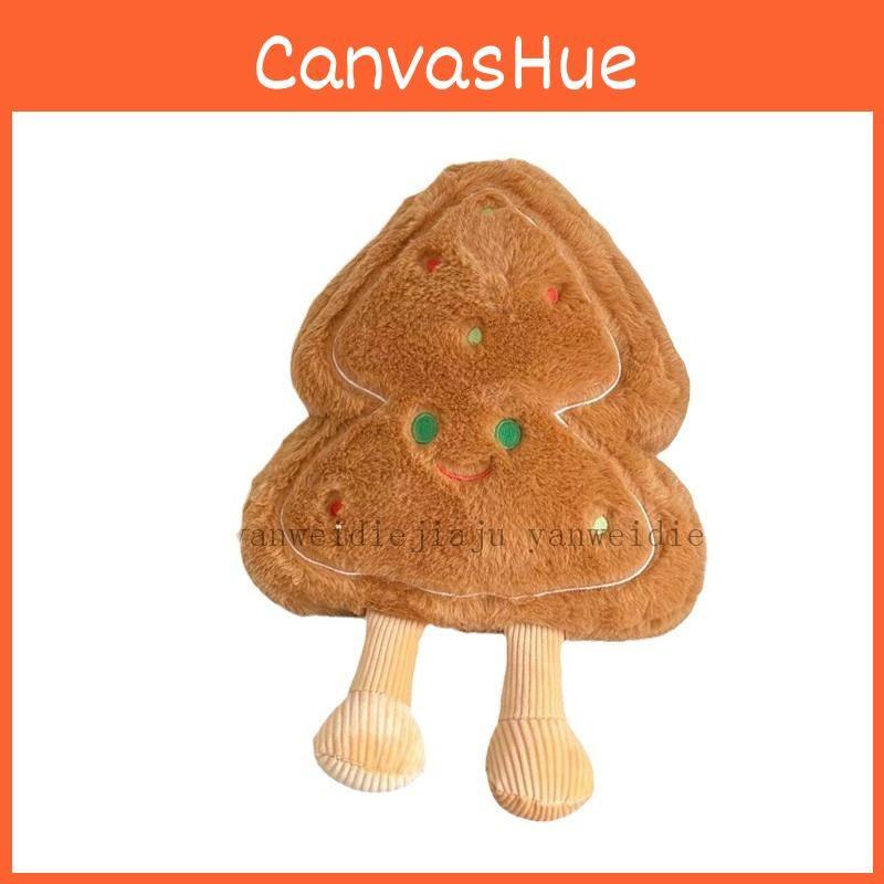 Tree Star Christmas Shaped Cookie Plush Toy Stuffed Doll Decoration Cartoon