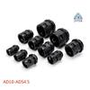 Bellows Straight Connector AD21.2 PG16 Nylon Corrugated Pipe Waterproof Joint Cable Gland Plastic Joint AD54.5